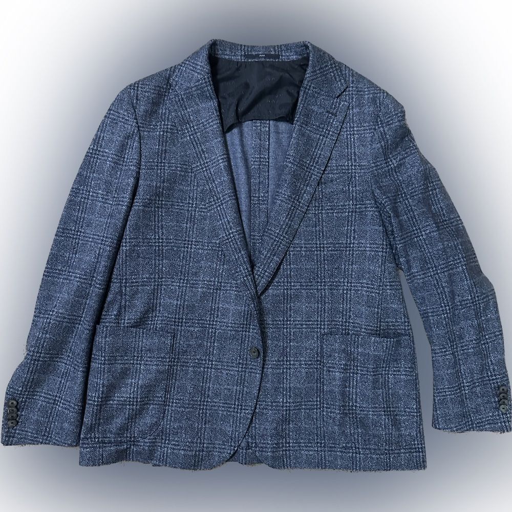 Custom Eduard Dressler Silk and Wool Blazer